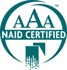 NAID Certified logo